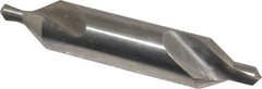 Cleveland - #7 Plain Cut 60° Incl Angle High Speed Steel Combo Drill & Countersink - Exact Tooling