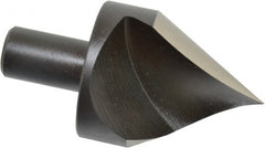 Cleveland - 2" Head Diam, 3/4" Shank Diam, 1 Flute 60° High Speed Steel Countersink - Exact Tooling