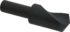 Cleveland - 5/8" Head Diam, 3/8" Shank Diam, 1 Flute 120° High Speed Steel Countersink - Exact Tooling
