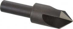 Cleveland - 5/8" Head Diam, 3/8" Shank Diam, 3 Flute 82° High Speed Steel Countersink - Exact Tooling