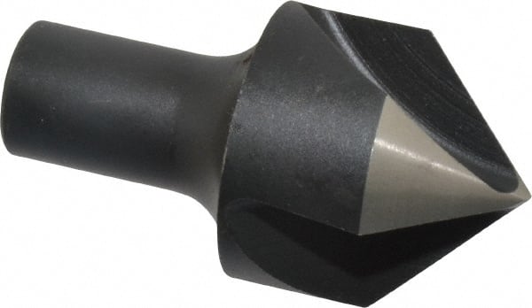 Cleveland - 1-1/2" Head Diam, 3/4" Shank Diam, 3 Flute 90° High Speed Steel Countersink - Exact Tooling