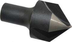 Cleveland - 1-1/2" Head Diam, 3/4" Shank Diam, 3 Flute 90° High Speed Steel Countersink - Exact Tooling