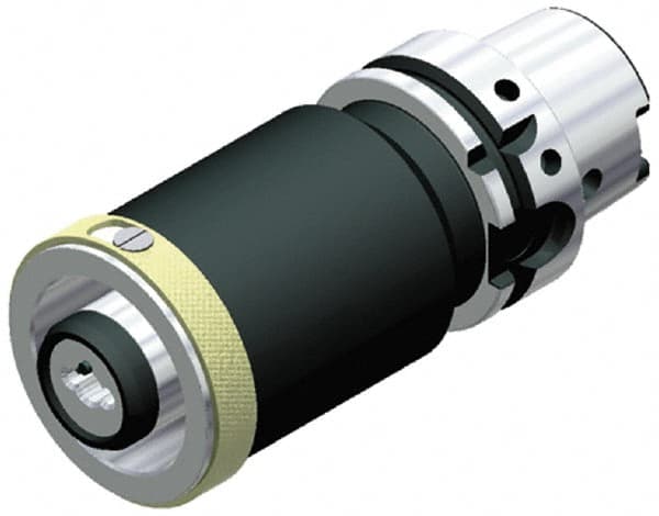 Kennametal - HSK100A, 140mm Long, Modular Tool Holding Extension - 110mm Body Diameter x 190mm Overall Length - Exact Tooling