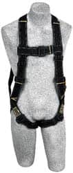 DBI/SALA - 310 Lb Capacity, Size Universal, Full Body Arc Flash/Flame Resistant Safety Harness - Kevlar/Nomex, Pass-Thru Leg Strap, Pass-Thru Chest Strap - Exact Tooling