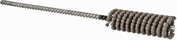 Brush Research Mfg. - 5/8" to 0.709" Bore Diam, 320 Grit, Aluminum Oxide Flexible Hone - Fine, 8" OAL - Exact Tooling