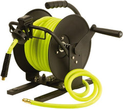 Legacy - 50' Manual Hose Reel - 300 psi, Hose Included - Exact Tooling