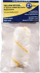 Premier Paint Roller - 1/4" Nap, 4" Wide Paint Roller Cover - Very Smooth Texture, Polyester - Exact Tooling