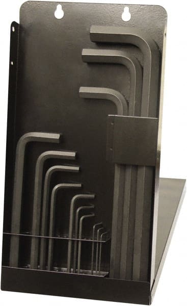 Bondhus - 13 Piece L-Key Ball End Hex Key Set - Hex Range 1.27 to 17mm, Protanium High Torque Steel - Exact Tooling