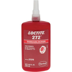 Loctite - 250 mL, Red, High Strength Threadlocker - Series 272 - Exact Tooling