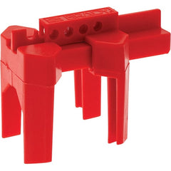 Brady - Pneumatic & Valve Lockouts Type: Handle-On Ball Valve Lockout Maximum Pipe Diameter (Inch): 2-1/2 - Exact Tooling
