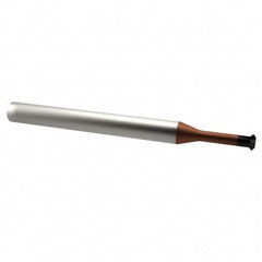 Emuge - Single Profile Thread Mill - 1/8" Shank Diam, 3 Flute, 1-3/32" Neck Length, TiCN Finish - Exact Tooling