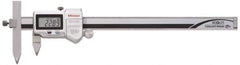 Mitutoyo - 10 to 200mm Range, 0.01mm Resolution, IP67 Electronic Caliper - Stainless Steel with 30mm Stainless Steel Jaws, 0.03mm Accuracy, SPC Output - Exact Tooling