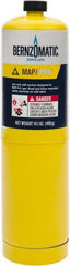 Bernzomatic - 14.1 Ounce MAP-Pro Cylinder - CGA600 Connection Inch Thread Outlet, For Use with Map Torches - Exact Tooling