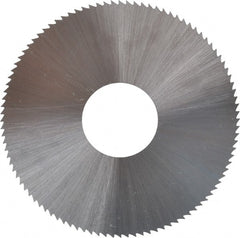 Controx - 2" Diam x 0.018" Blade Thickness x 5/8" Arbor Hole Diam, 100 Tooth Slitting and Slotting Saw - Arbor Connection, Right Hand, Uncoated, High Speed Steel, Concave Ground - Exact Tooling