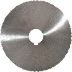 Controx - 5" Diam x 0.0313" Blade Thickness x 1" Arbor Hole Diam, 160 Tooth Slitting and Slotting Saw - Arbor Connection, Right Hand, Uncoated, Cobalt, Concave Ground - Exact Tooling