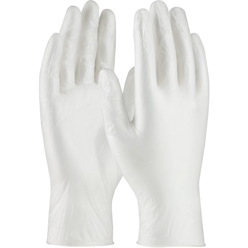 ‎64-V3000PF/S Disposable Gloves - Ambi-Dex Disposable Vinyl - Industrial Grade - Clear - PF - 3 mil - Exact Tooling