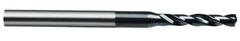 0.7mm Dia-Carbide Micro 4XD Drill-140Â° Point-Bright - Exact Tooling