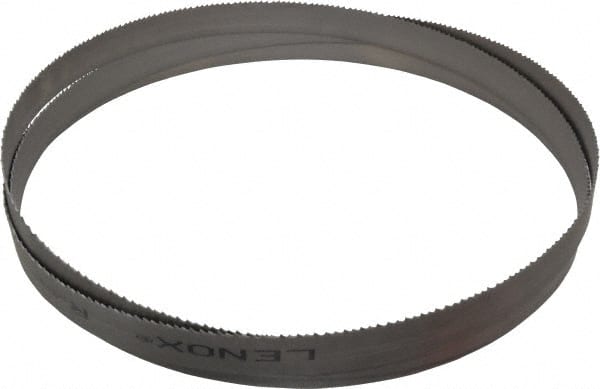 Lenox - 5 to 8 TPI, 11' Long x 1" Wide x 0.035" Thick, Welded Band Saw Blade - Bi-Metal, Toothed Edge, Raker Tooth Set, Flexible Back - Exact Tooling