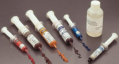 Norton - 18 g Diamond Grit Compound - Compound Grade Fine, Grade 45, Brown, Use on Ceramic, General Purpose & Metal - Exact Tooling