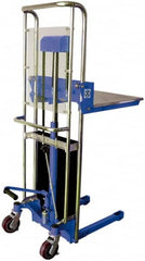 Vestil - 880 Lb Capacity Portable Hydraulic Hefty Lift Table - 3-1/2" Lift Height, 24" Platform Length x 23" Platform Width - Exact Tooling