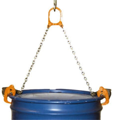 Vestil - 2,000 Lb Load Capacity, 30 & 55 Gal Drum Lifter - For 30 Gal & 55 Gal Drums - Exact Tooling