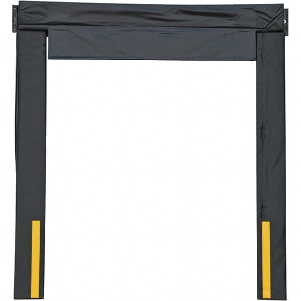 Vestil - 8' Door Width x 9' Door Height Vinyl Dock Seal - 11 Inch Projection - Exact Tooling