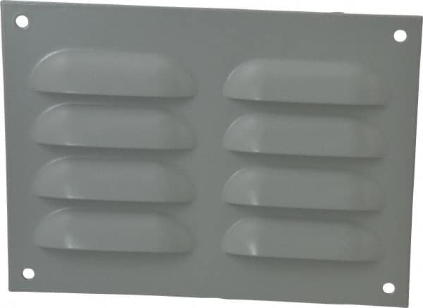Cooper B-Line - Electrical Enclosure Steel Louver Plate Kit - For Use with Cooper B-Line Enclosures - Exact Tooling