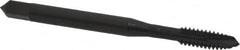 OSG - #10-24 UNC, 3 Flute, Oxide Finish, Vanadium High Speed Steel Spiral Point Tap - Plug Chamfer, Right Hand Thread, 2-3/8" OAL, 7/8" Thread Length, 0.194" Shank Diam, Series 280 - Exact Tooling