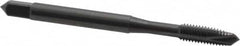 OSG - #10-32 UNF, 3 Flute, Oxide Finish, Vanadium High Speed Steel Spiral Point Tap - Plug Chamfer, Right Hand Thread, 2-3/8" OAL, 7/8" Thread Length, 0.194" Shank Diam, 2B Class of Fit, Series 280 - Exact Tooling
