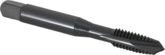OSG - 5/16-18 UNC, 3 Flute, Oxide Finish, Vanadium High Speed Steel Spiral Point Tap - Plug Chamfer, Right Hand Thread, 2-23/32" OAL, 1-1/8" Thread Length, 0.318" Shank Diam, 2B Class of Fit, Series 280 - Exact Tooling