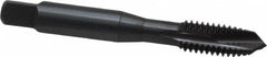 OSG - 3/8-16 UNC, 3 Flute, Oxide Finish, Vanadium High Speed Steel Spiral Point Tap - Plug Chamfer, Right Hand Thread, 2-15/16" OAL, 1-1/4" Thread Length, 0.381" Shank Diam, 3B Class of Fit, Series 280 - Exact Tooling