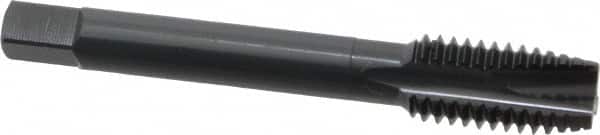 OSG - 1/2-13 UNC, 3 Flute, Oxide Finish, Vanadium High Speed Steel Spiral Point Tap - Plug Chamfer, Right Hand Thread, 3-3/8" OAL, 1-21/32" Thread Length, 0.367" Shank Diam, 3B Class of Fit, Series 280 - Exact Tooling