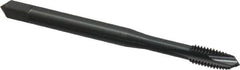 OSG - M5x0.80 Metric Coarse, 3 Flute, Oxide Finish, Vanadium High Speed Steel Spiral Point Tap - Plug Chamfer, Right Hand Thread, 2-3/8" OAL, 7/8" Thread Length, 0.194" Shank Diam, 6H Class of Fit, Series 289 - Exact Tooling