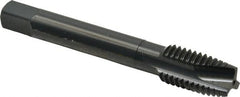 OSG - M14x2.00 Metric Coarse, 3 Flute, Oxide Finish, Vanadium High Speed Steel Spiral Point Tap - Plug Chamfer, Right Hand Thread, 3-19/32" OAL, 1-21/32" Thread Length, 0.429" Shank Diam, 6H Class of Fit, Series 289 - Exact Tooling
