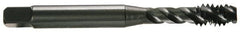 OSG - #10-24 UNC 3 Flute 2B/3B Modified Bottoming Spiral Flute Tap - Vanadium High Speed Steel, TiCN Finish, 2-3/8" OAL, Right Hand Flute, Right Hand Thread, H3, Series 290 - Exact Tooling