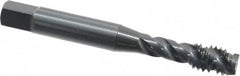 OSG - 5/16-18 UNC 3 Flute 2B Modified Bottoming Spiral Flute Tap - Vanadium High Speed Steel, Oxide Finish, 2-23/32" OAL, Right Hand Flute, Right Hand Thread, H5, Series 290 - Exact Tooling