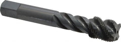 OSG - M18x1.50 Metric Fine 4 Flute Modified Bottoming Spiral Flute Tap - Vanadium High Speed Steel, Oxide Finish, 4-1/32" OAL, Right Hand Flute, Right Hand Thread, D6, Series 299 - Exact Tooling