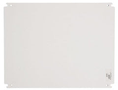 Cooper B-Line - 22" OAW x 22" OAH Powder Coat Finish Electrical Enclosure Nonperforated Panel - Exact Tooling