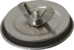 Cooper B-Line - 3/4" Conduit, 4X NEMA Rated, Electrical Enclosure Stainless Steel Hole Seal - UL Listed, Includes Oil-Resistant Gasket, Plated Stud & Wing Nut - Exact Tooling