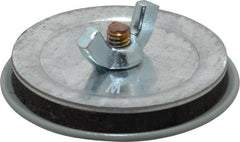 Cooper B-Line - 1" Conduit, 4, 12, 13, 3R NEMA Rated, Electrical Enclosure Steel Hole Seal - ANSI 61/UL Listed, Includes Oil-Resistant Gasket, Plated Stud & Wing Nut - Exact Tooling