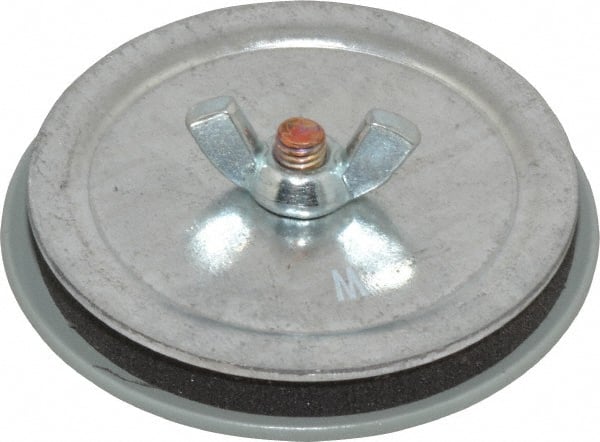 Cooper B-Line - 1-1/4" Conduit, 4, 12, 13, 3R NEMA Rated, Electrical Enclosure Steel Hole Seal - ANSI 61/UL Listed, Includes Oil-Resistant Gasket, Plated Stud & Wing Nut - Exact Tooling
