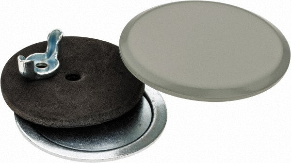Cooper B-Line - 1-1/2" Conduit, 4, 12, 13, 3R NEMA Rated, Electrical Enclosure Steel Hole Seal - ANSI 61/UL Listed, Includes Oil-Resistant Gasket, Plated Stud & Wing Nut - Exact Tooling