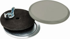 Cooper B-Line - 1-1/2" Conduit, 4, 12, 13, 3R NEMA Rated, Electrical Enclosure Steel Hole Seal - ANSI 61/UL Listed, Includes Oil-Resistant Gasket, Plated Stud & Wing Nut - Exact Tooling
