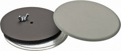 Cooper B-Line - 3-1/2" Conduit, 4, 12, 13, 3R NEMA Rated, Electrical Enclosure Steel Hole Seal - ANSI 61/UL Listed, Includes Oil-Resistant Gasket, Plated Stud & Wing Nut - Exact Tooling