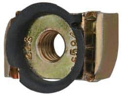 Cooper B-Line - Steel 3/8-16" Rod, Zinc Dichromate Steel Cone Strut Nut - 1100 Lb Capacity, 3/8-16" Bolt - Exact Tooling