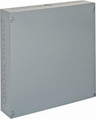 Cooper B-Line - Steel Junction Box Enclosure Screw Flat Cover - NEMA 1, 18" Wide x 18" High x 4" Deep - Exact Tooling