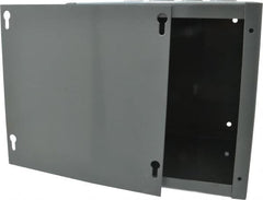 Cooper B-Line - Steel Junction Box Enclosure Screw Flat Cover - NEMA 1, 8" Wide x 8" High x 6" Deep - Exact Tooling