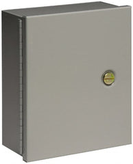 Cooper B-Line - Steel Standard Enclosure Hinge Flat Cover - NEMA 1, 12" Wide x 14" High x 6" Deep - Exact Tooling