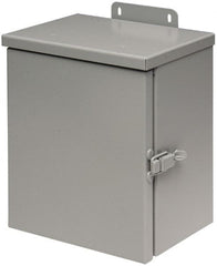 Cooper B-Line - Steel Junction Box Enclosure Hinge Flat Cover - NEMA 3R, 24" Wide x 36" High x 12" Deep, Rainproof - Exact Tooling