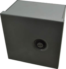 Cooper B-Line - Steel Standard Enclosure Hinge Flat Cover - NEMA 1, 6" Wide x 6" High x 4" Deep - Exact Tooling